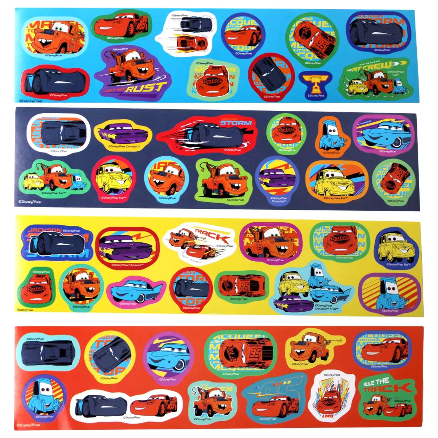 Disney Cars Ready Sticker Album with 50 Stickers product photo