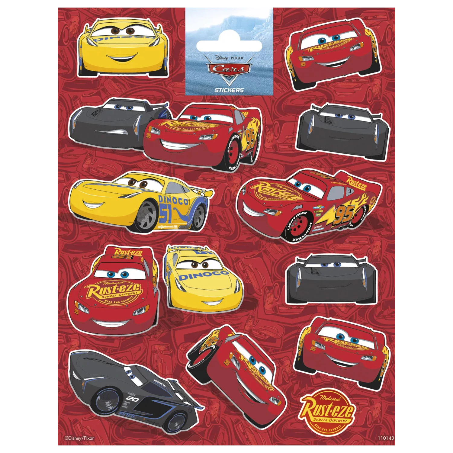Disney Cars Red sticker product photo