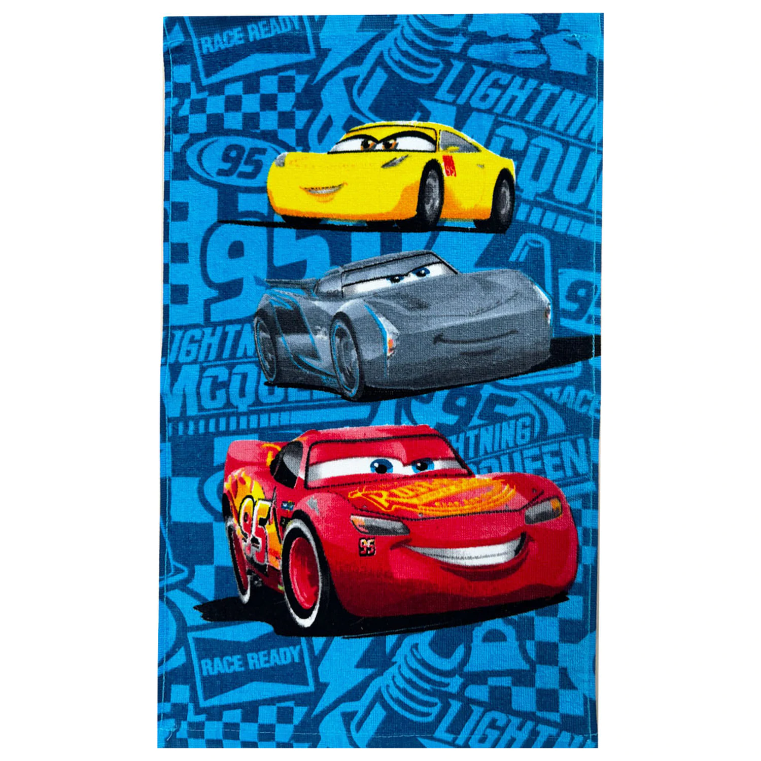 Disney Cars Speed Champions hand towel, face towel, towel product photo