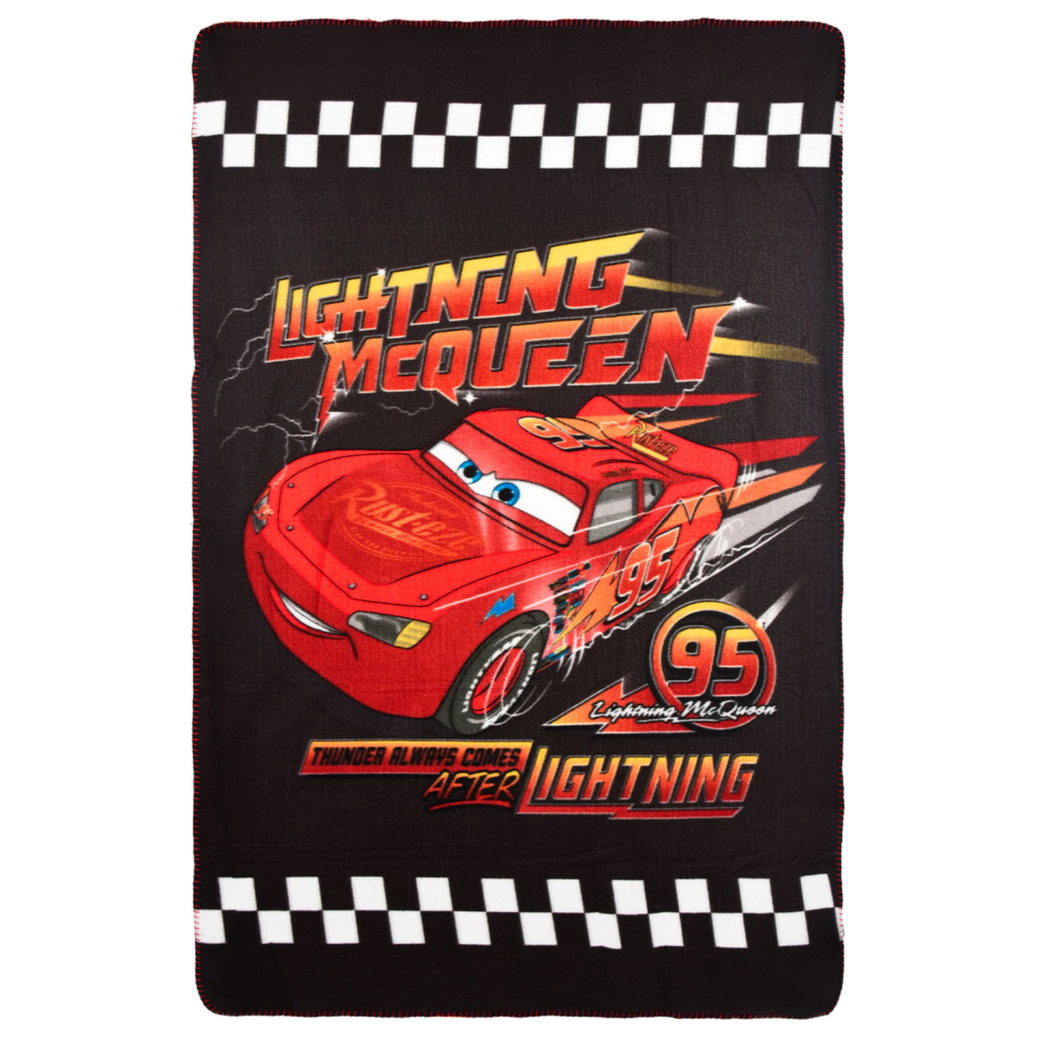 Disney Cars Thunder fleece blanket product photo