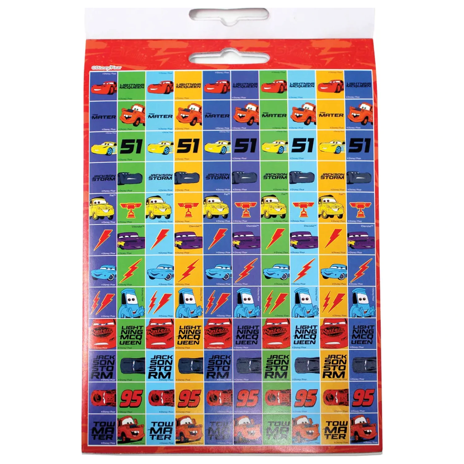 Disney Cars Track 600-piece sticker set product photo