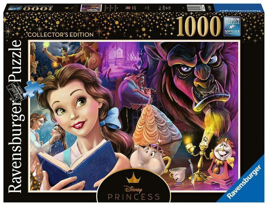 Disney Villainous Jigsaw Puzzle Belle, Disney Princess (1000 pieces) product photo