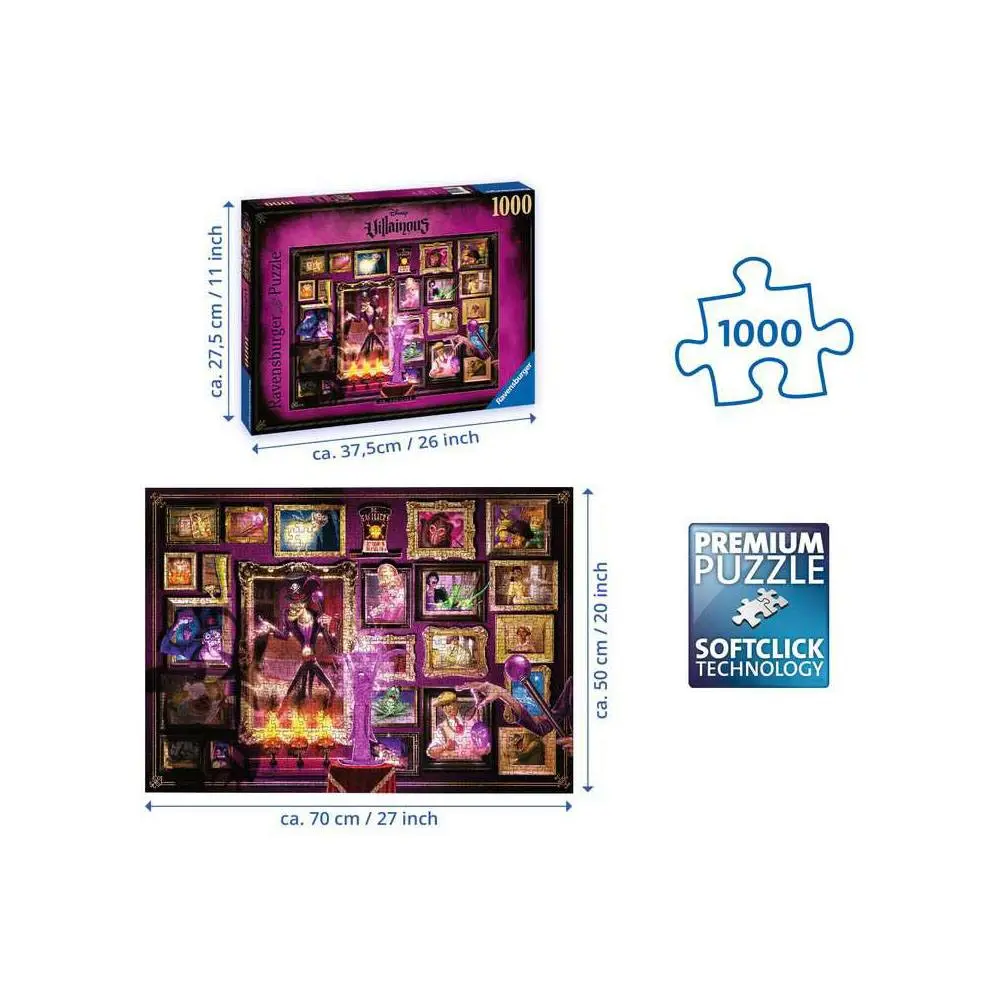 Disney Villainous Jigsaw Puzzle Dr. Facilier (1000 pieces) product photo