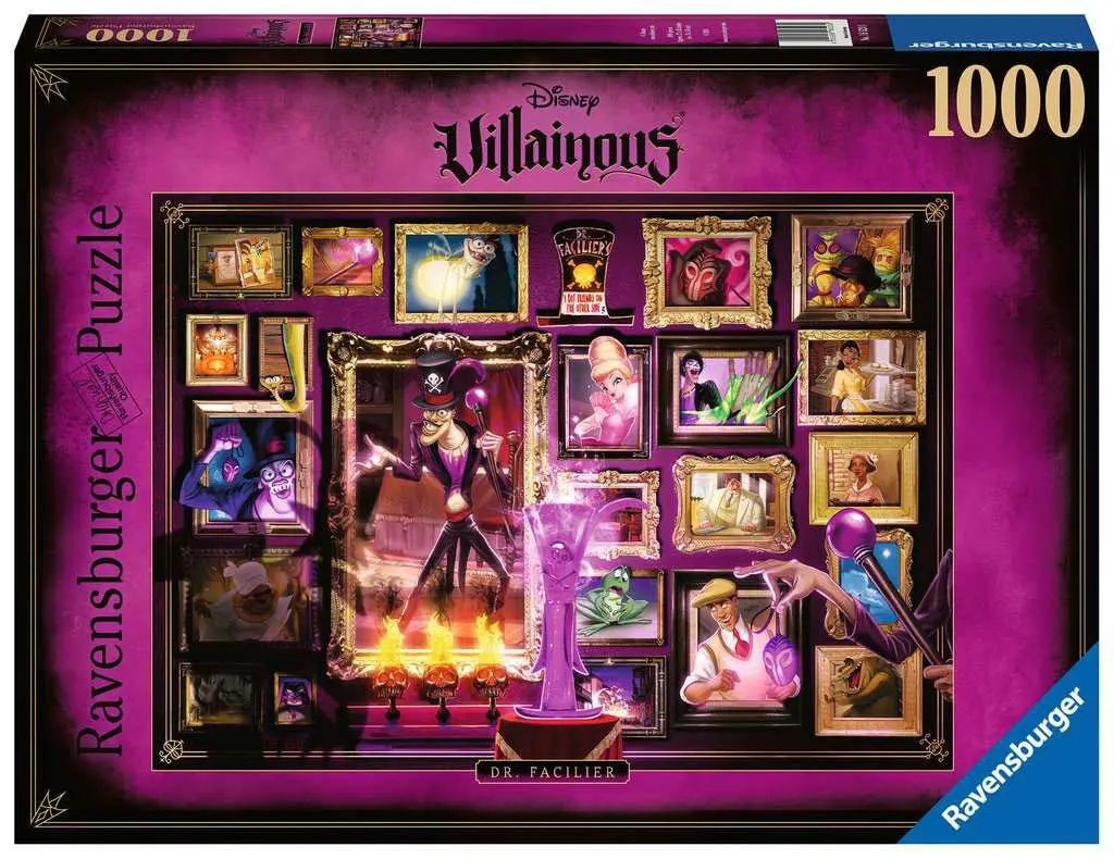 Disney Villainous Jigsaw Puzzle Dr. Facilier (1000 pieces) product photo