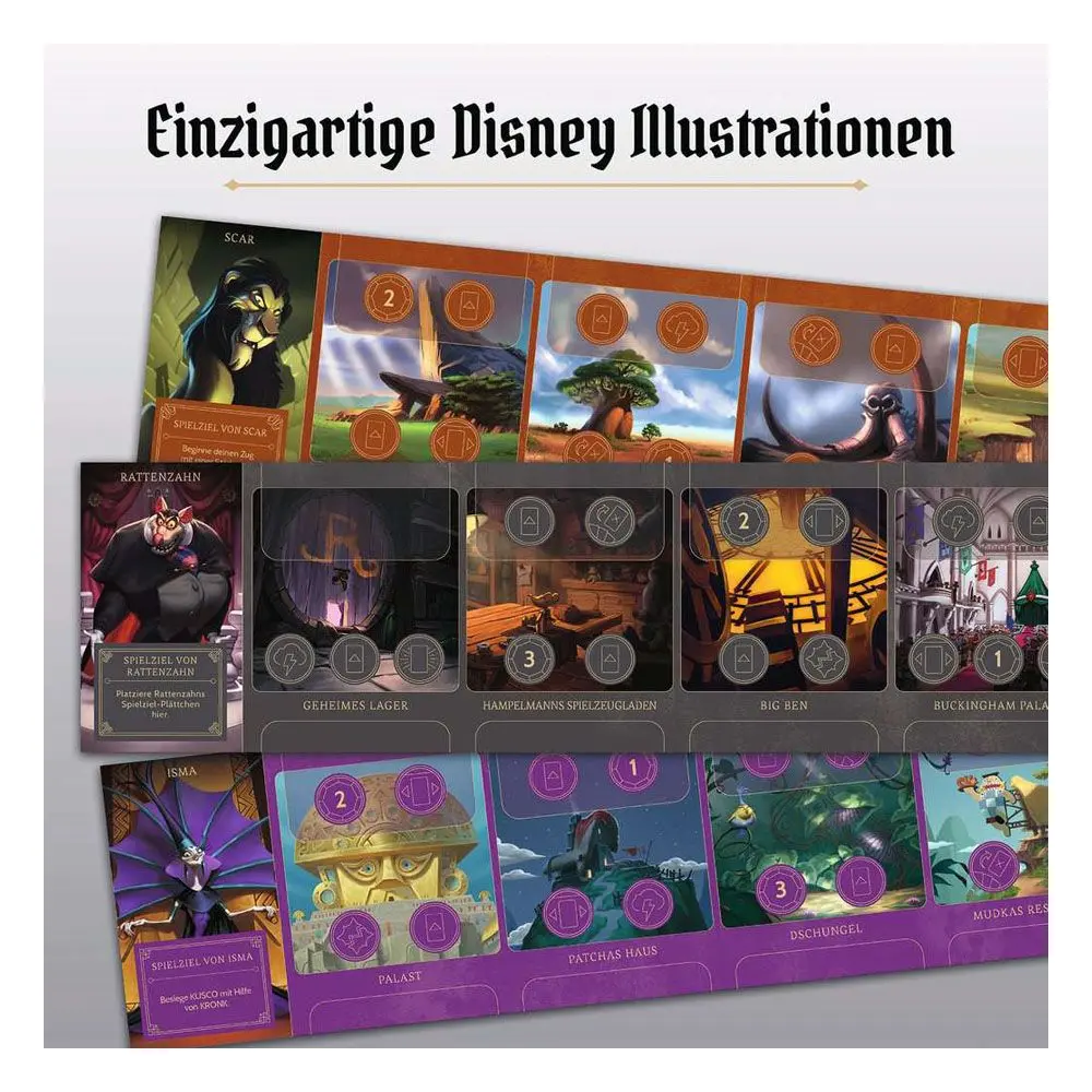 Disney Villainous Board Game Evil Comes Prepared Standalone/Expansion Pack  *German Edition* product photo