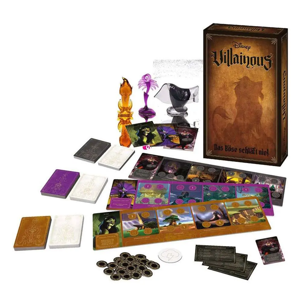Disney Villainous Board Game Evil Comes Prepared Standalone/Expansion Pack  *German Edition* product photo