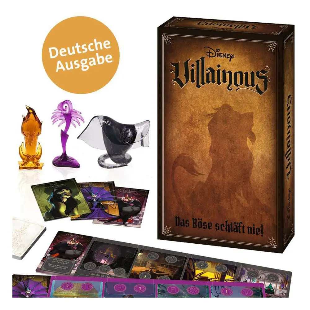Disney Villainous Board Game Evil Comes Prepared Standalone/Expansion Pack  *German Edition* product photo