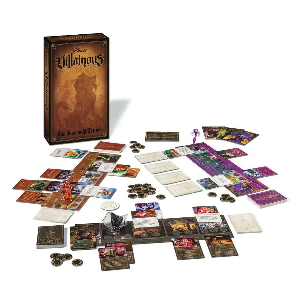 Disney Villainous Board Game Evil Comes Prepared Standalone/Expansion Pack  *German Edition* product photo