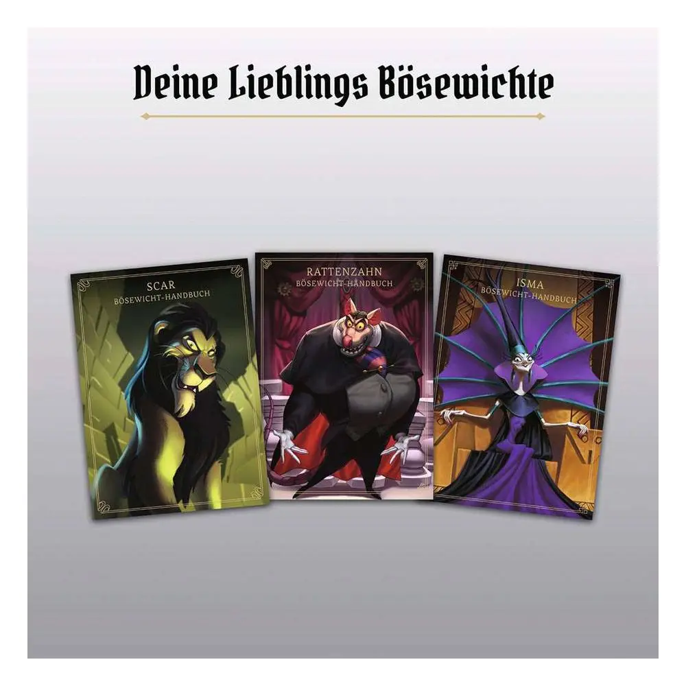 Disney Villainous Board Game Evil Comes Prepared Standalone/Expansion Pack  *German Edition* product photo