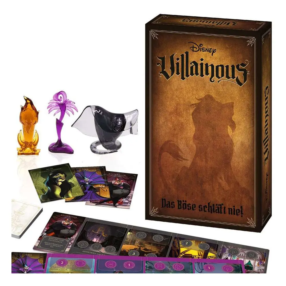 Disney Villainous Board Game Evil Comes Prepared Standalone/Expansion Pack  *German Edition* product photo