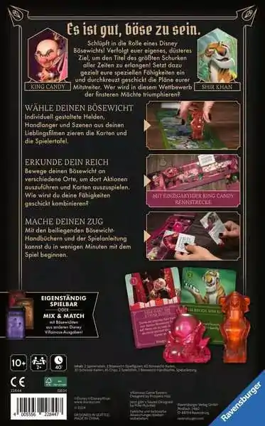 Disney Villainous Board Game Expansion Pack Jetzt gibt's Saures *German Edition* product photo