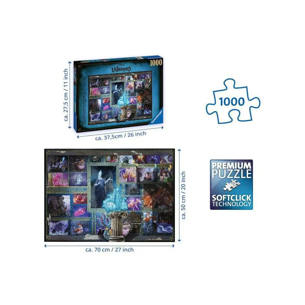 Disney Villainous Jigsaw Puzzle Hades (1000 pieces) termékfotó