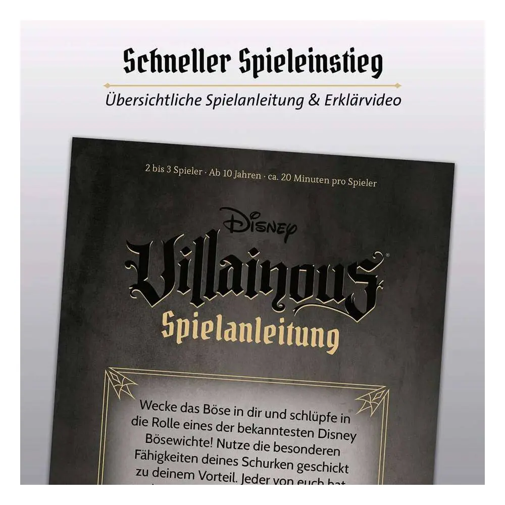 Disney Villainous Board Game Perfectly Wretched Standalone/Expansion Pack *German Edition* product photo
