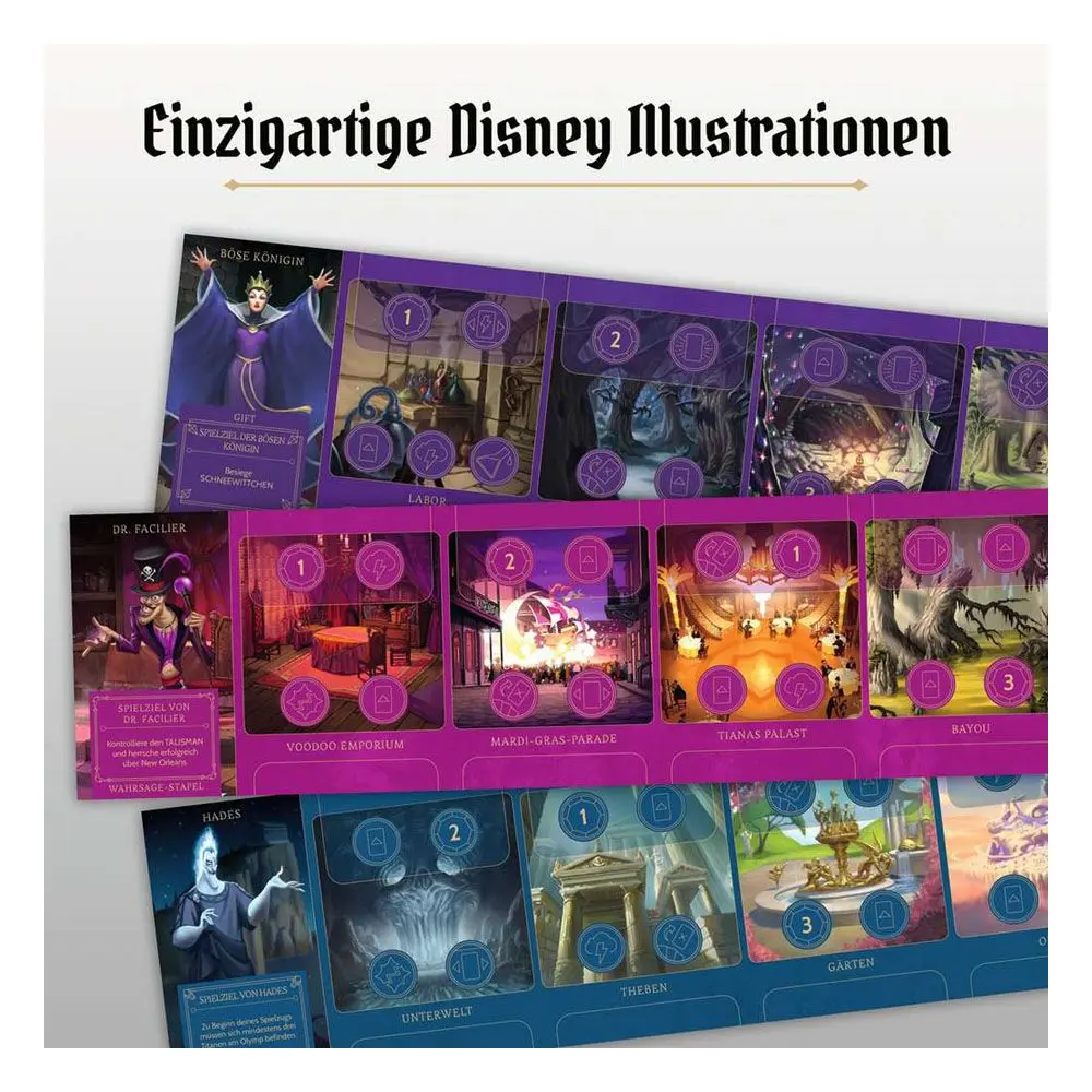 Disney Villainous Board Game Wicked to the Core Game Exp. *German Edition* product photo