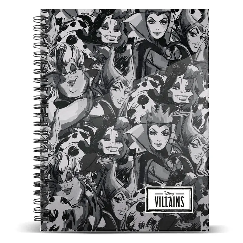 Disney Villains A4 notebook product photo
