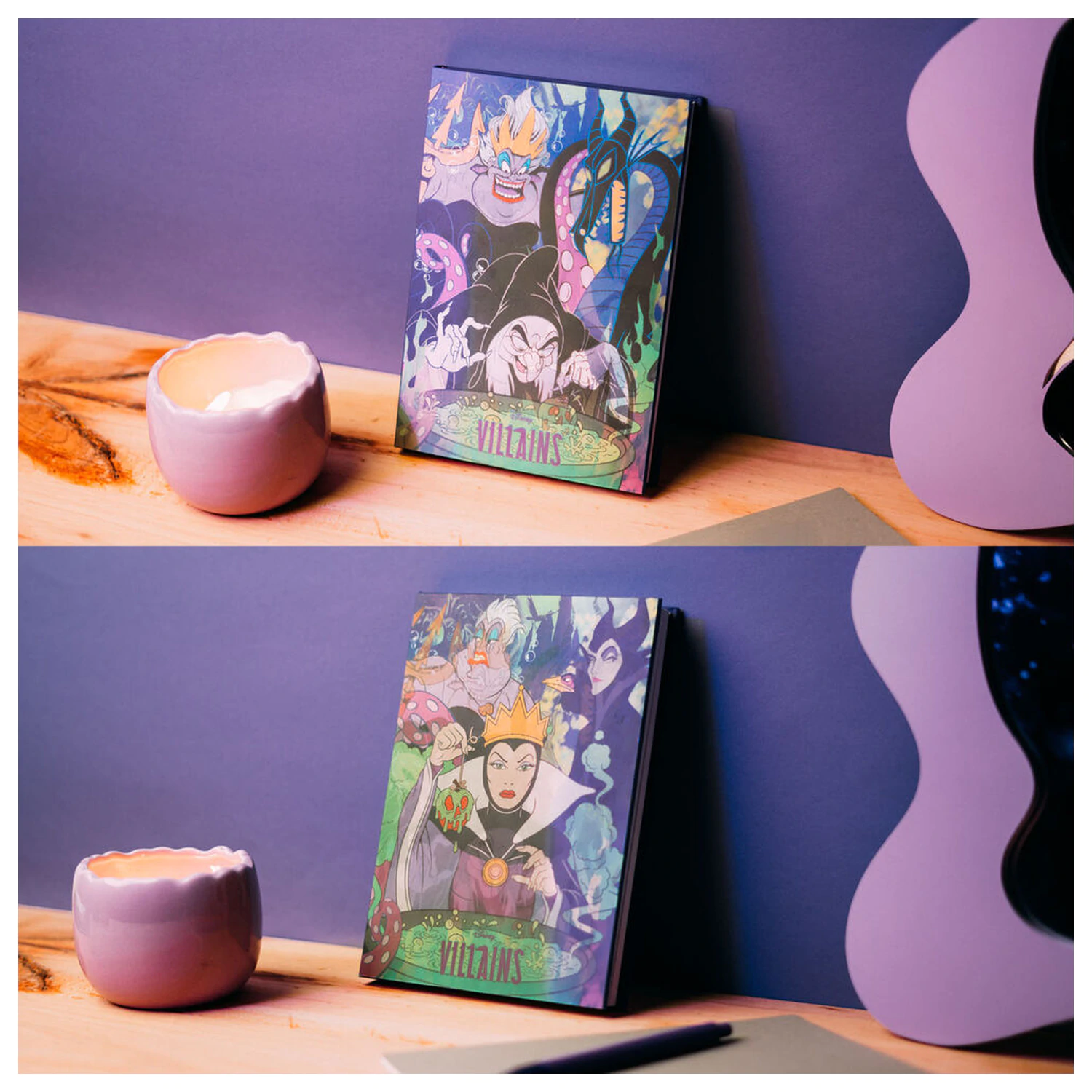 Disney Villains A5 Lenticular notebook product photo