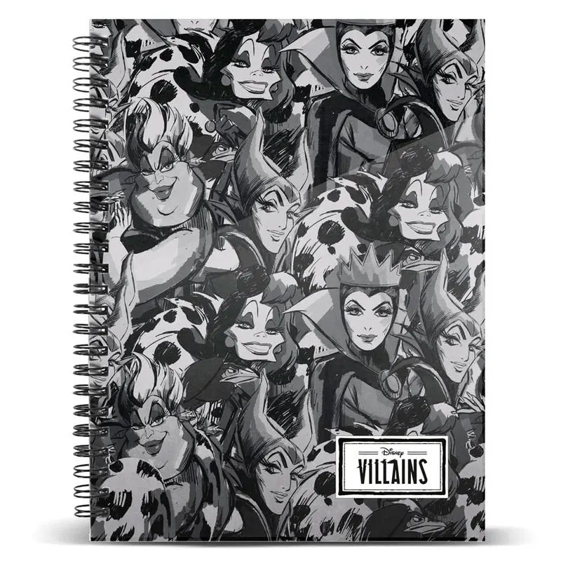 Disney Villains A5 notebook product photo