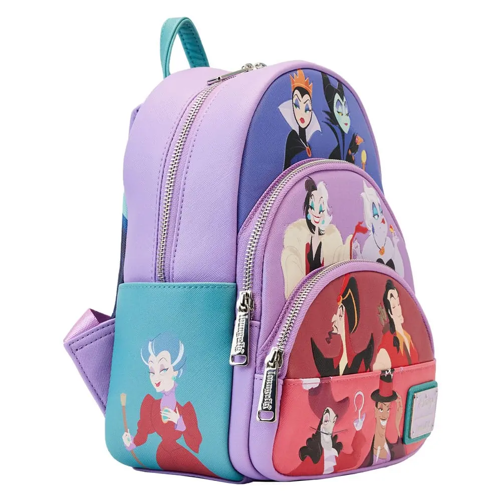 Disney by Loungefly Backpack Villains Color Block Triple Pocket product photo