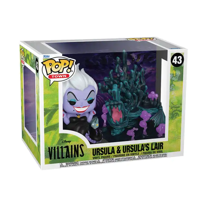 Disney Villains Funko POP! Town Vinyl Figure Ursula's Lair 9 cm termékfotó