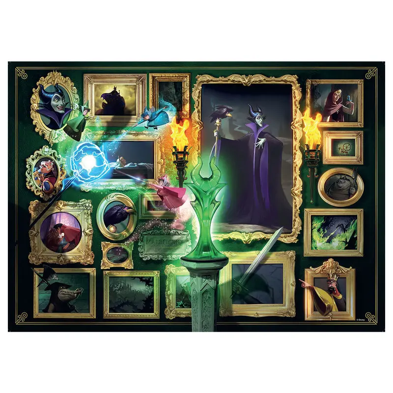 Disney Villainous Jigsaw Puzzle Maleficent (1000 pieces) product photo