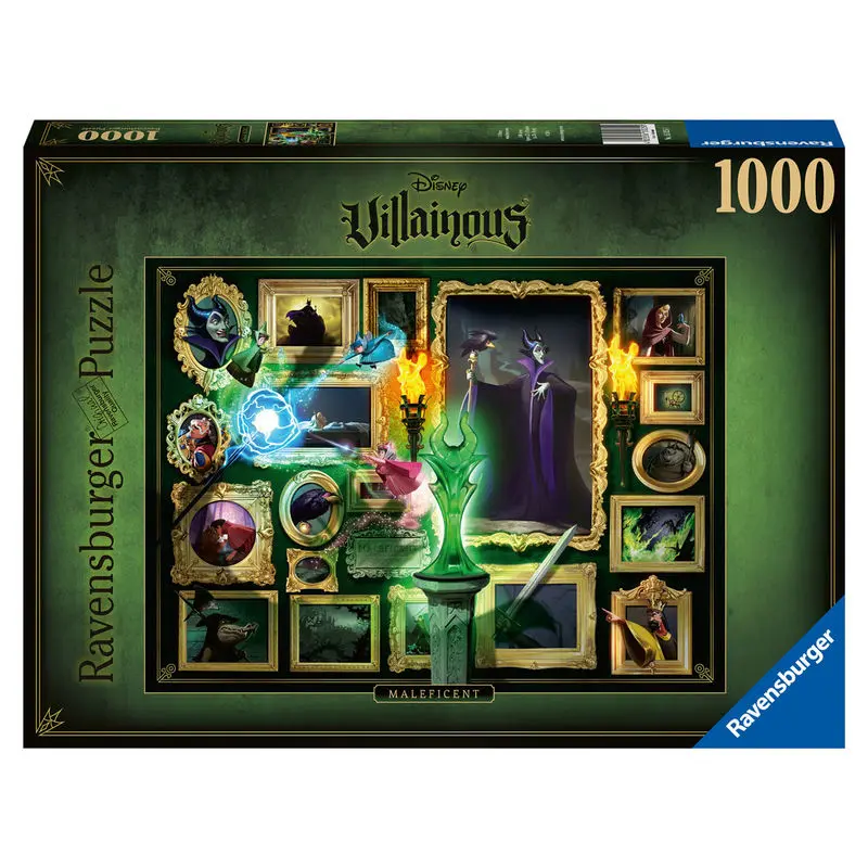 Disney Villainous Jigsaw Puzzle Maleficent (1000 pieces) product photo