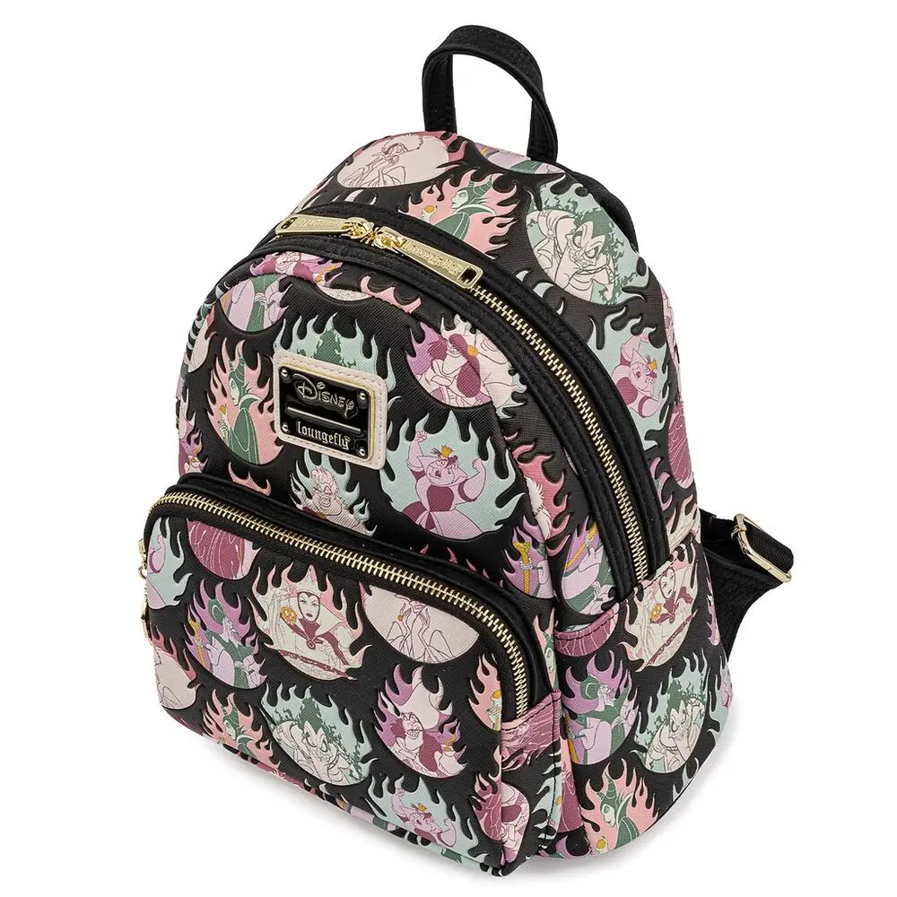 Loungefly Disney Villains Pastel Flames backpack 26cm product photo