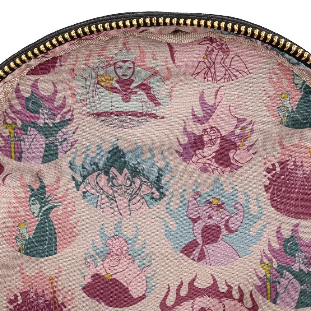 Loungefly Disney Villains Pastel Flames backpack 26cm product photo