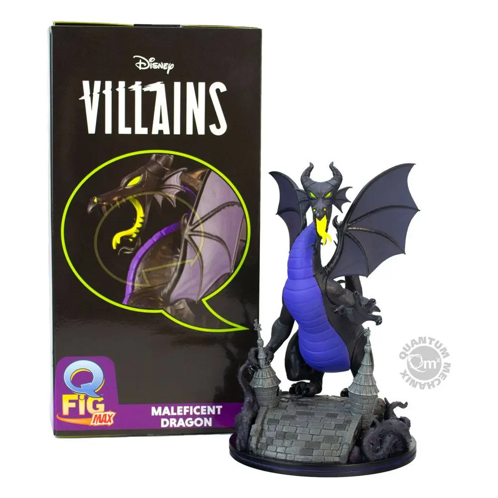 Disney Villains Q-Fig Max Elite Figure The Maleficent Dragon 22 cm product photo