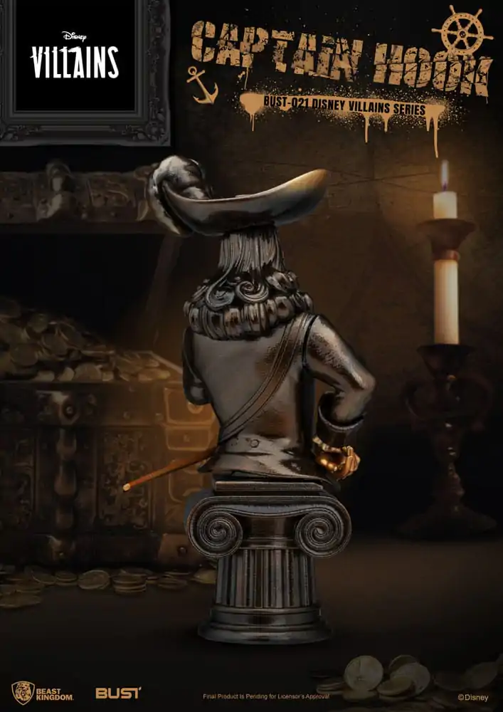 Disney Villains Series PVC Bust Captain Hook 16 cm product photo