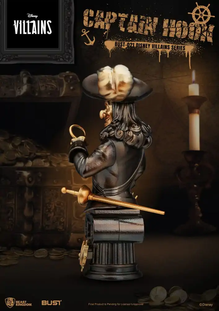 Disney Villains Series PVC Bust Captain Hook 16 cm product photo