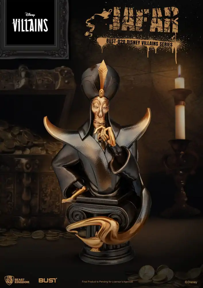 Disney Villains Series PVC Bust Jafar 16 cm product photo