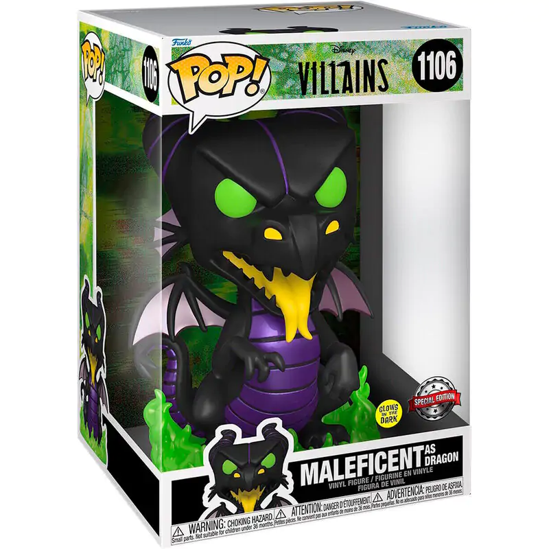 Disney Villains Super Sized Jumbo POP! Vinyl Figure Maleficent as Dragon 25 cm product photo