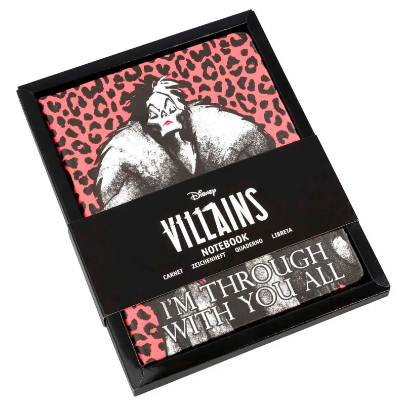 Disney Villains Notebook Cruella de Vil termékfotó