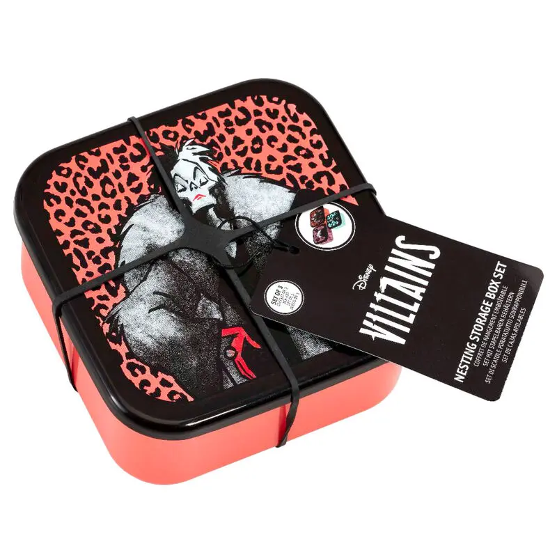 Disney Plastic Storage Set Villains product photo