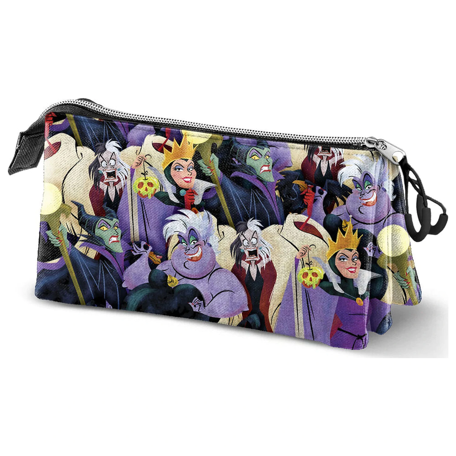Disney Villains triple pencil case product photo