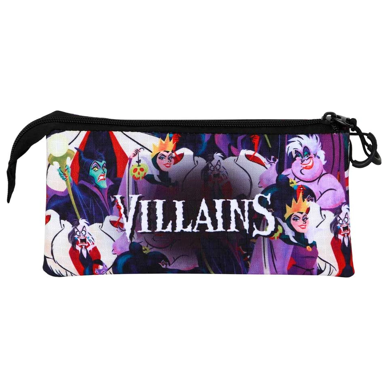 Disney Villains triple pencil case product photo