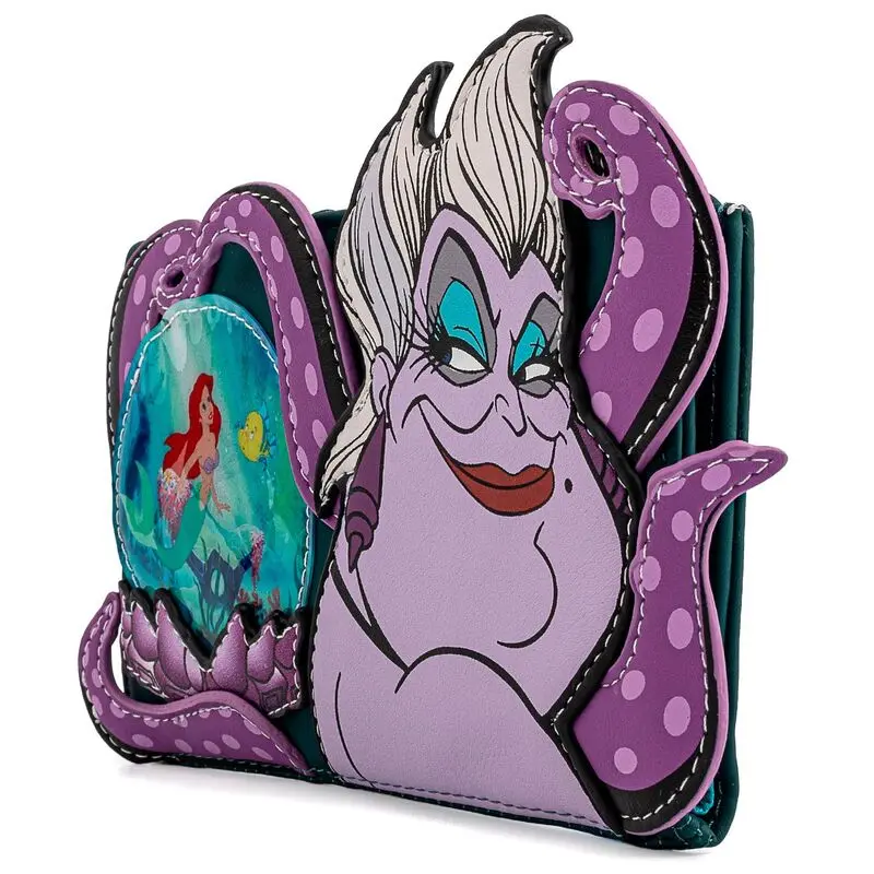 Loungefly Disney Villains Ursula Crystal Ball wallet product photo