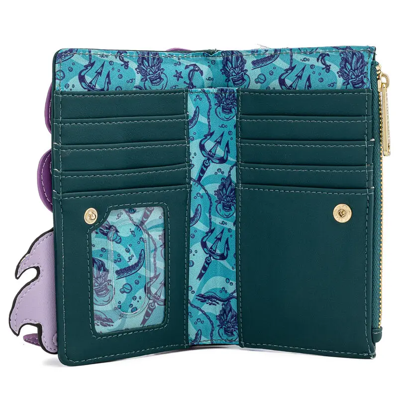 Loungefly Disney Villains Ursula Crystal Ball wallet product photo