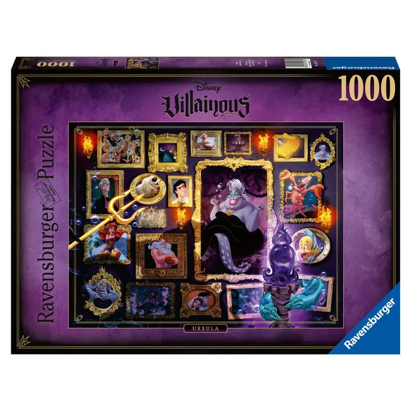 Disney Villainous Jigsaw Puzzle Ursula (1000 pieces) product photo