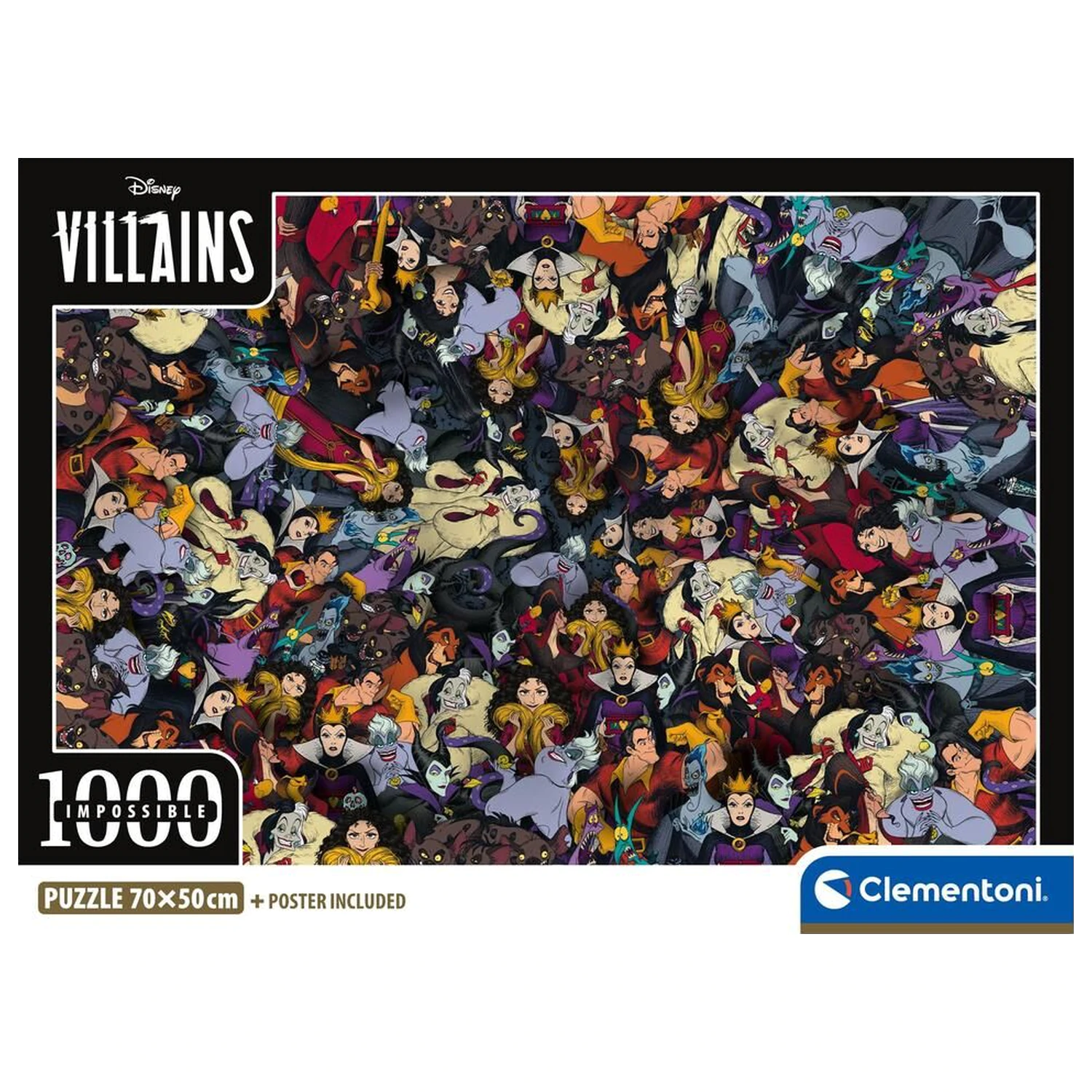 Disney Villans impossible puzzle 1000pcs product photo