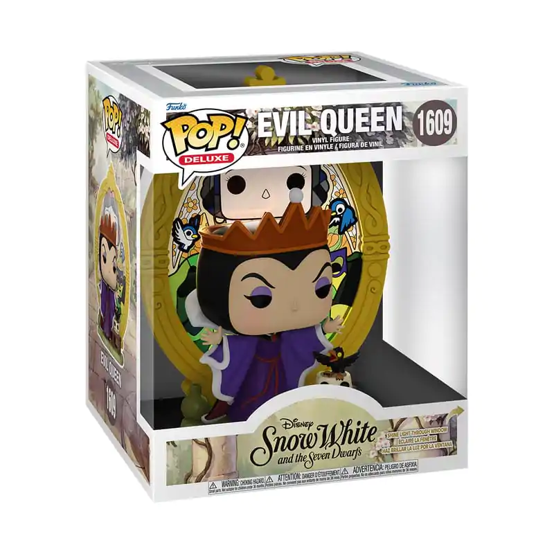 Disney Villians Funko POP! Deluxe Vinyl Figure Evil Queen(Glass) 9 cm product photo