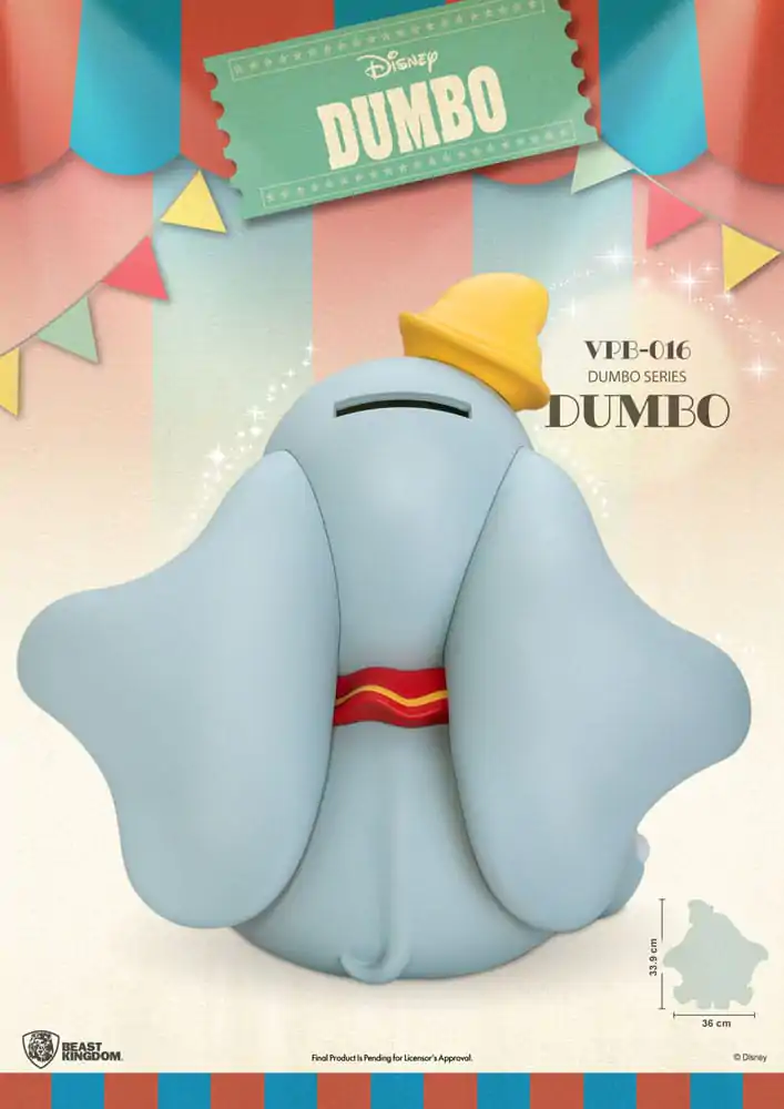 Disney Piggy Vinyl Bank Functional Dumbo 34 cm product photo