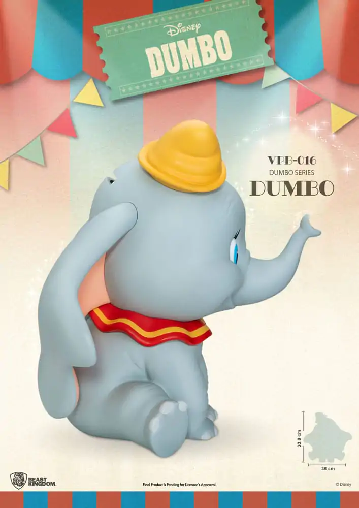 Disney Piggy Vinyl Bank Functional Dumbo 34 cm product photo