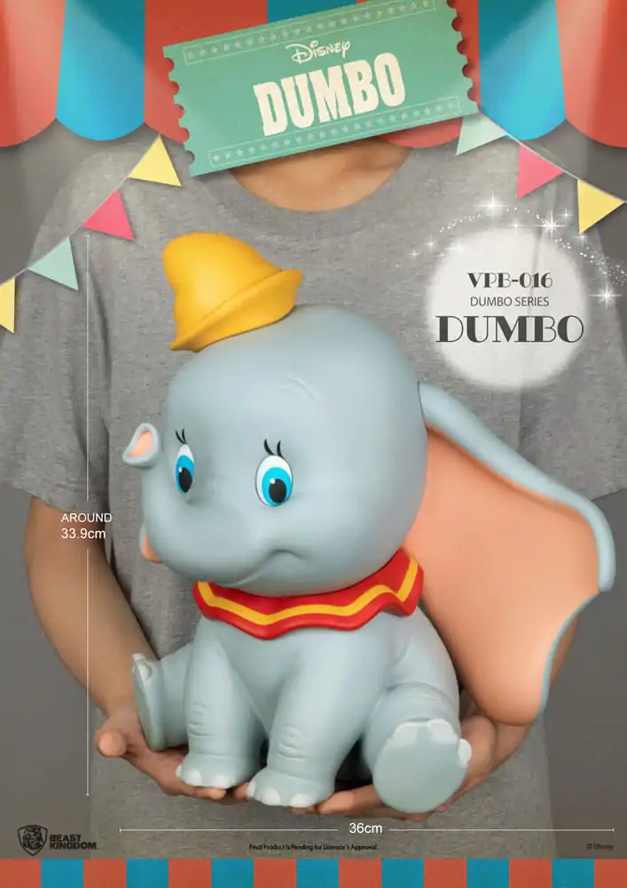 Disney Piggy Vinyl Bank Functional Dumbo 34 cm product photo