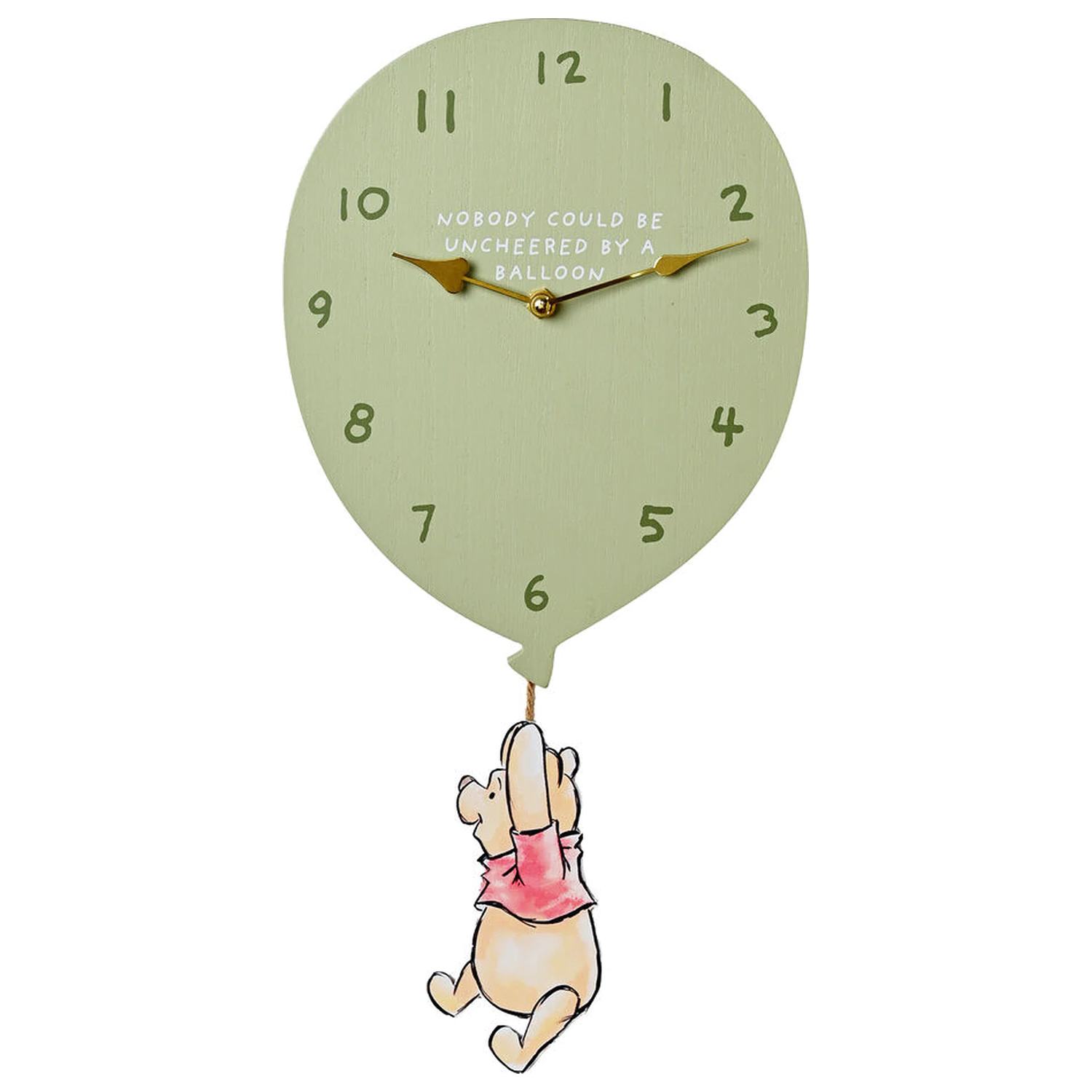 Disney Winnie The Pooh Balloon wall clock product photo