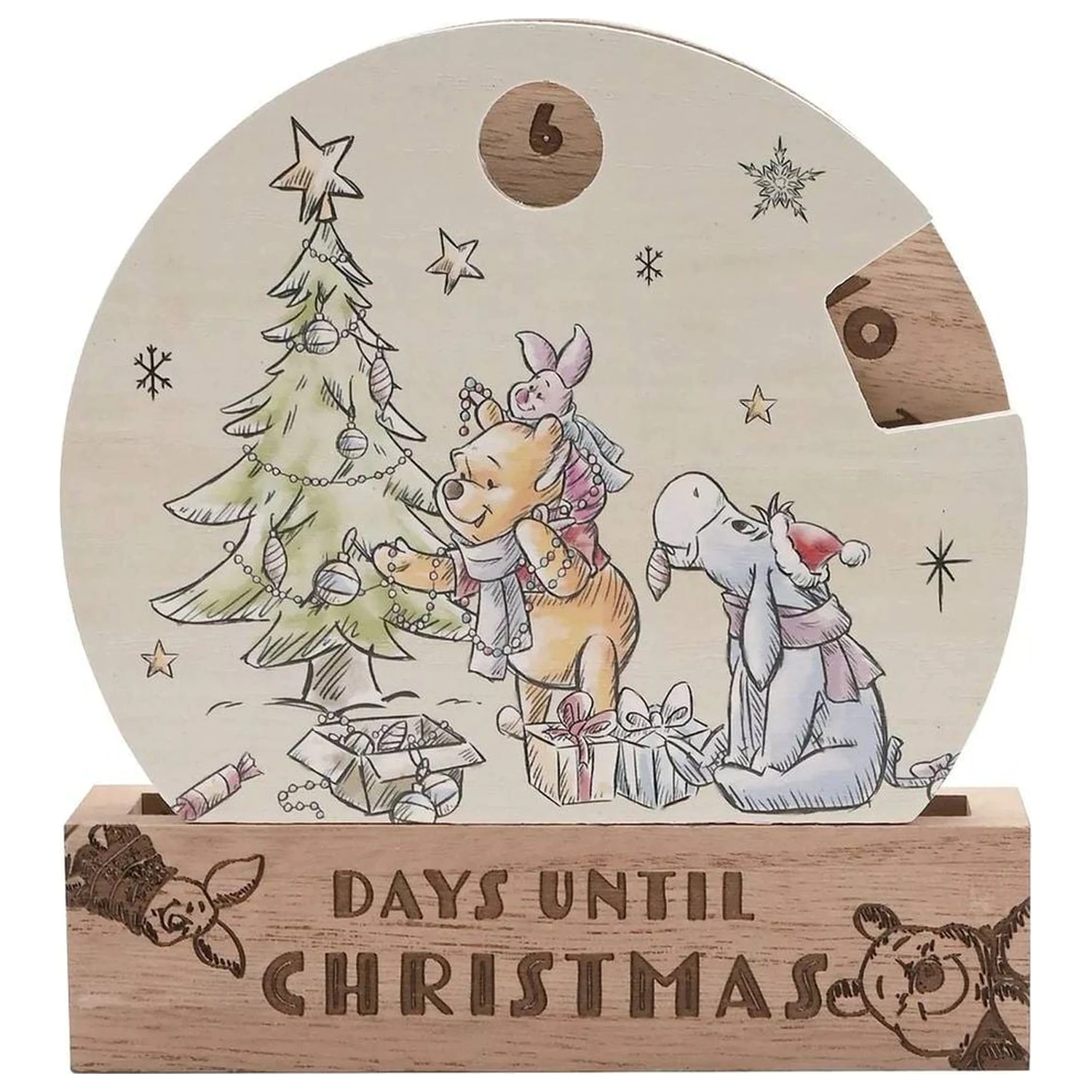 Disney Winnie the Pooh Christmas Countdown calendar product photo