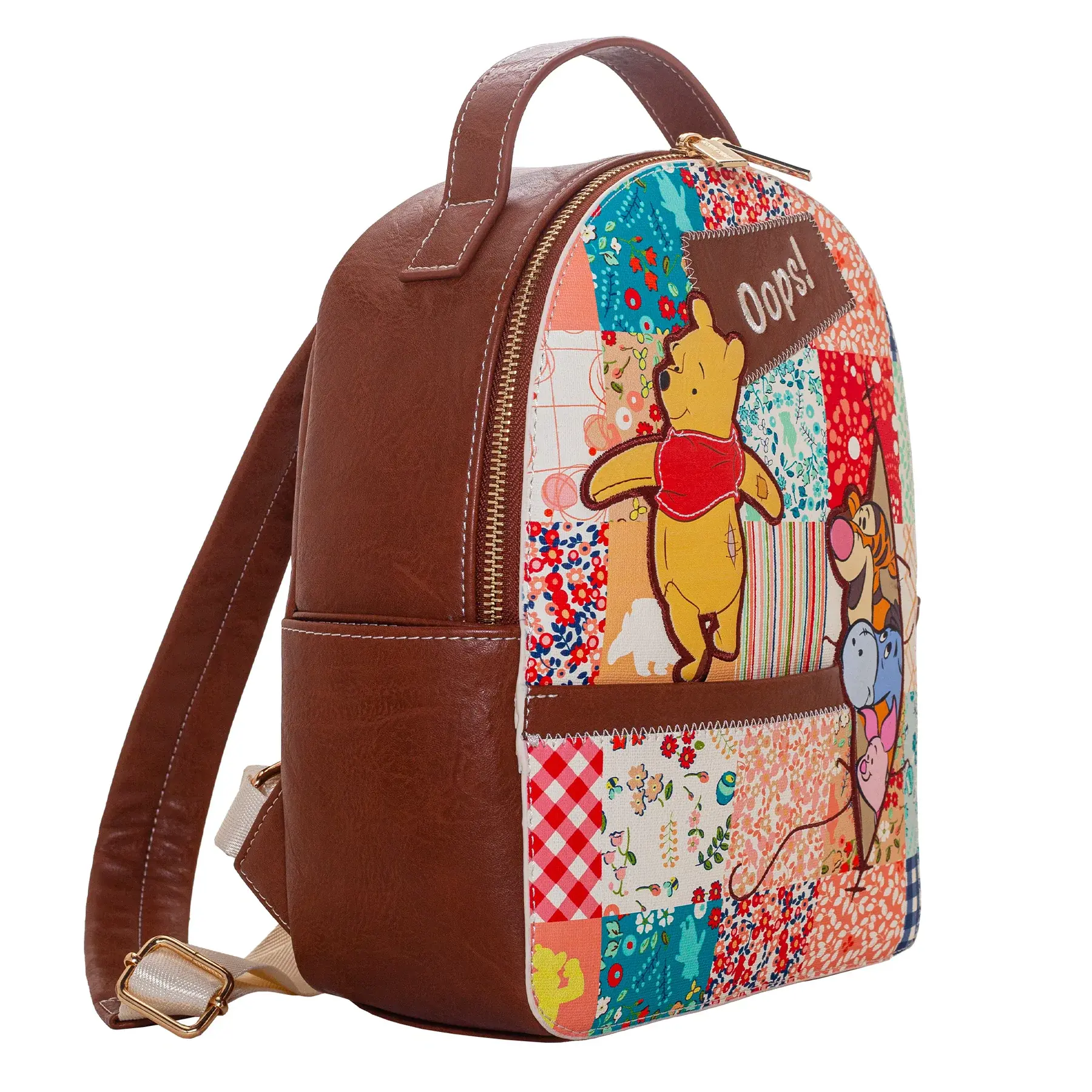 Disney Mini Backpack Winnie The Pooh Patchwork product photo