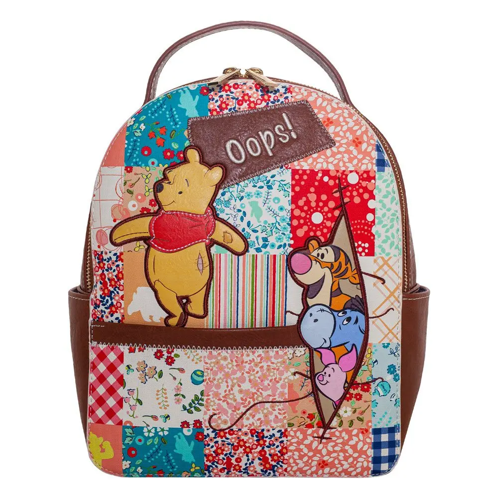 Disney Mini Backpack Winnie The Pooh Patchwork product photo