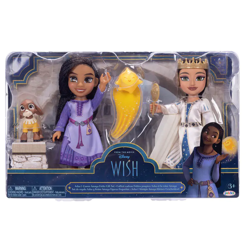 Disney Wish Asha &amp; Amaya doll 15cm product photo