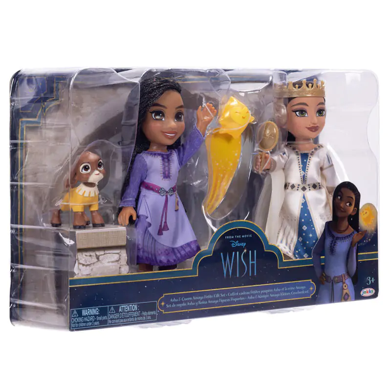 Disney Wish Asha &amp; Amaya doll 15cm product photo